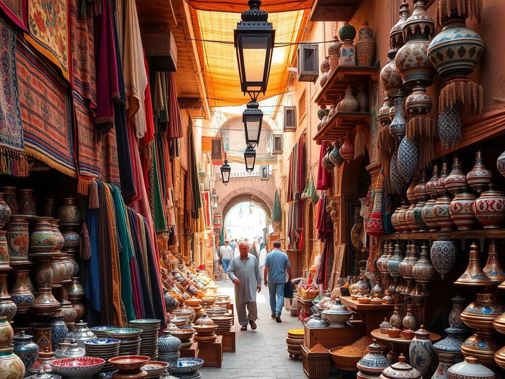 Moroccan souks