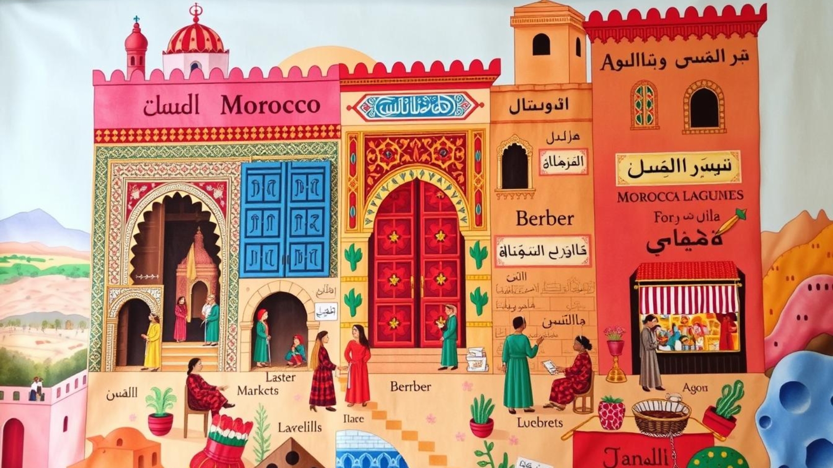 Morocco language diversity