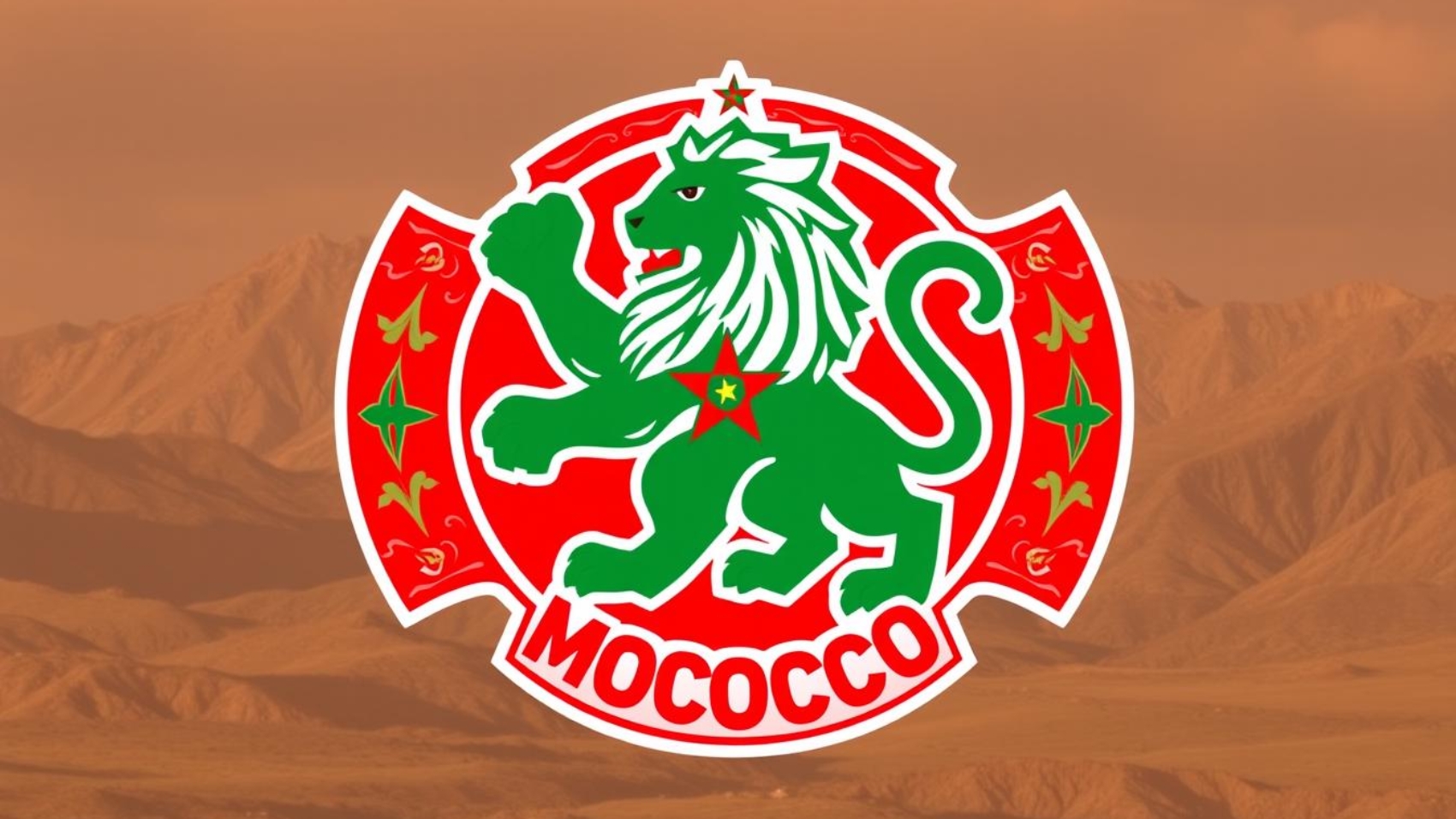 Moroccan national team emblem