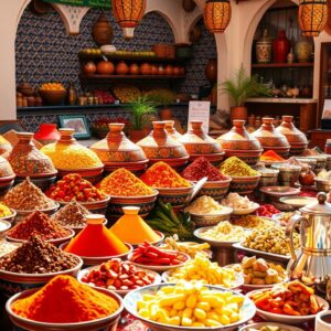 experiencing authentic Moroccan cuisine